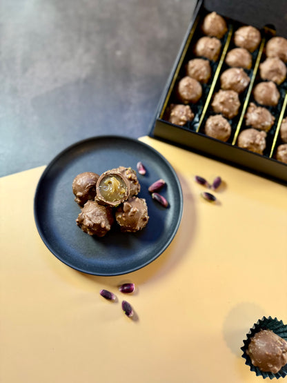 Salty Pistachio Caramel Truffle Box